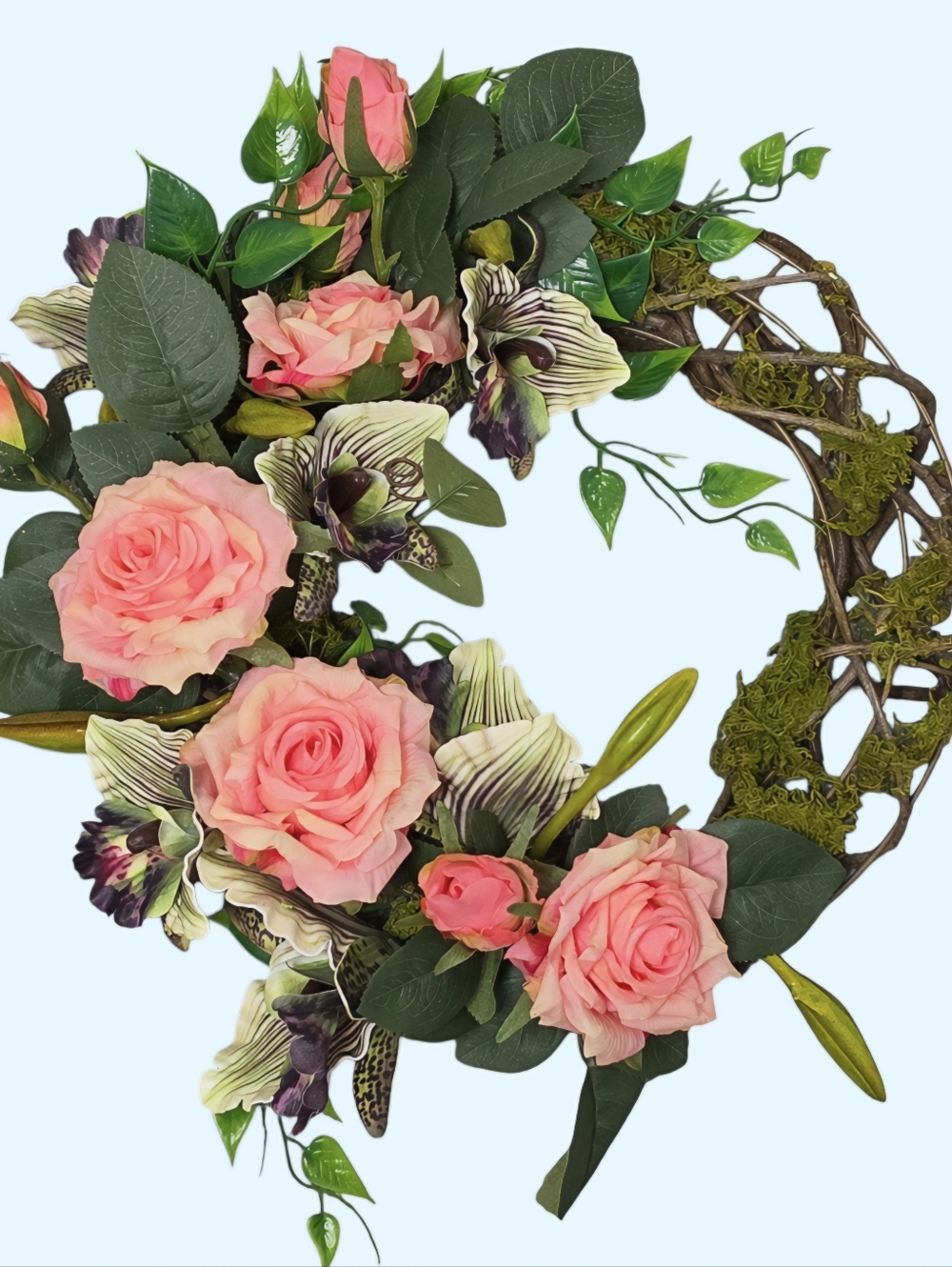 Rustic Floral Wreath